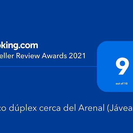 Апартаменты Atico Duplex Cerca Del Arenal Хавеа Экстерьер фото