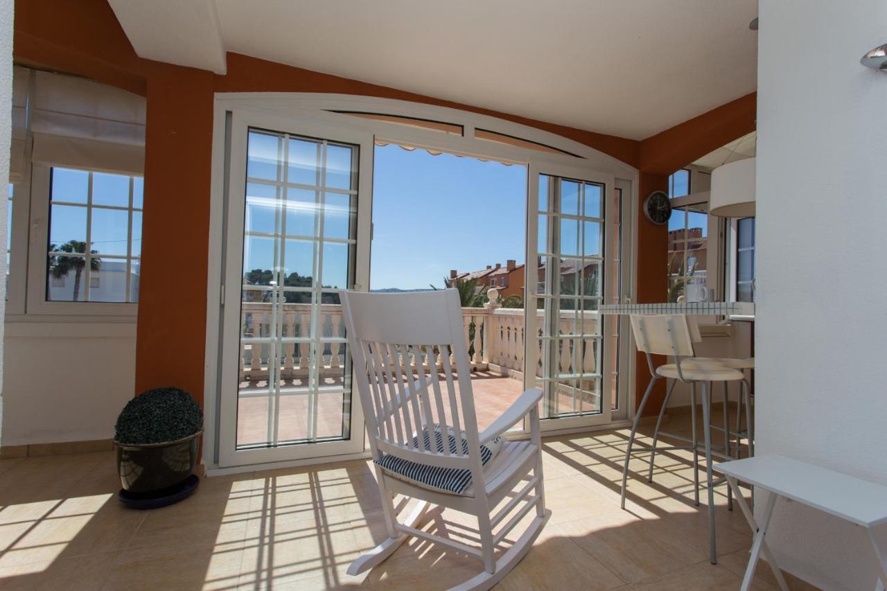Апартаменты Atico Duplex Cerca Del Arenal Хавеа Экстерьер фото